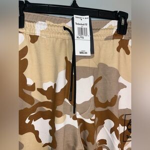 NWT Timberland cow print camo joggers, Men’s XL